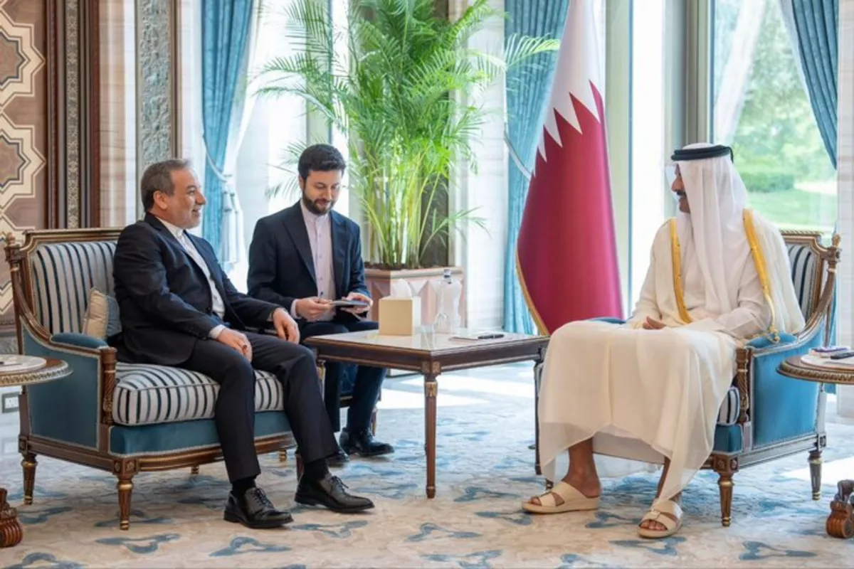 Iran, Qatar Discuss Enhancing Bilateral Ties