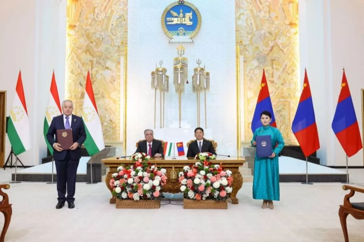 Mongolia, Tajikistan Deepen Strategic Partnership with 11 New Agreements