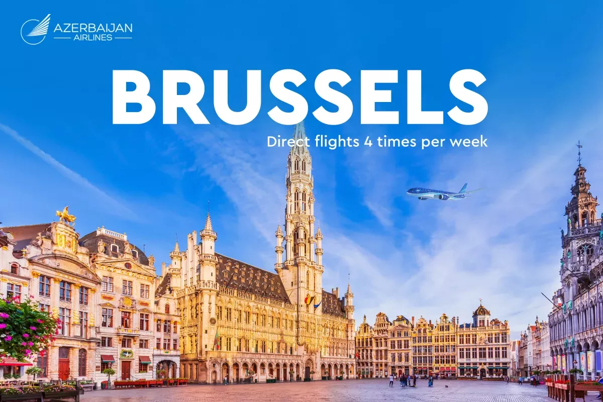 Azerbaijan Airlines Launches Direct Flights from Baku to Brussels