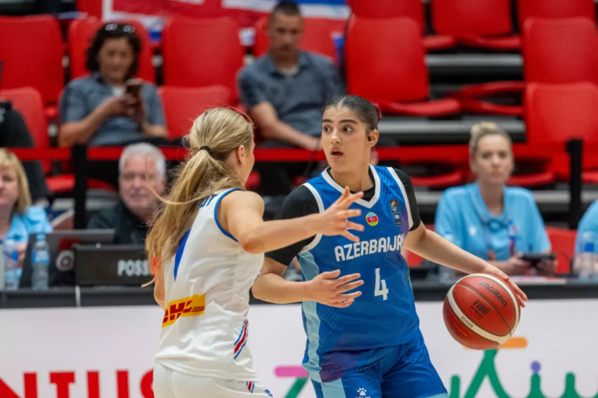 Azerbaijan U-18 Women’s Team Beats Iceland, Scores Second Win at Euro Championship