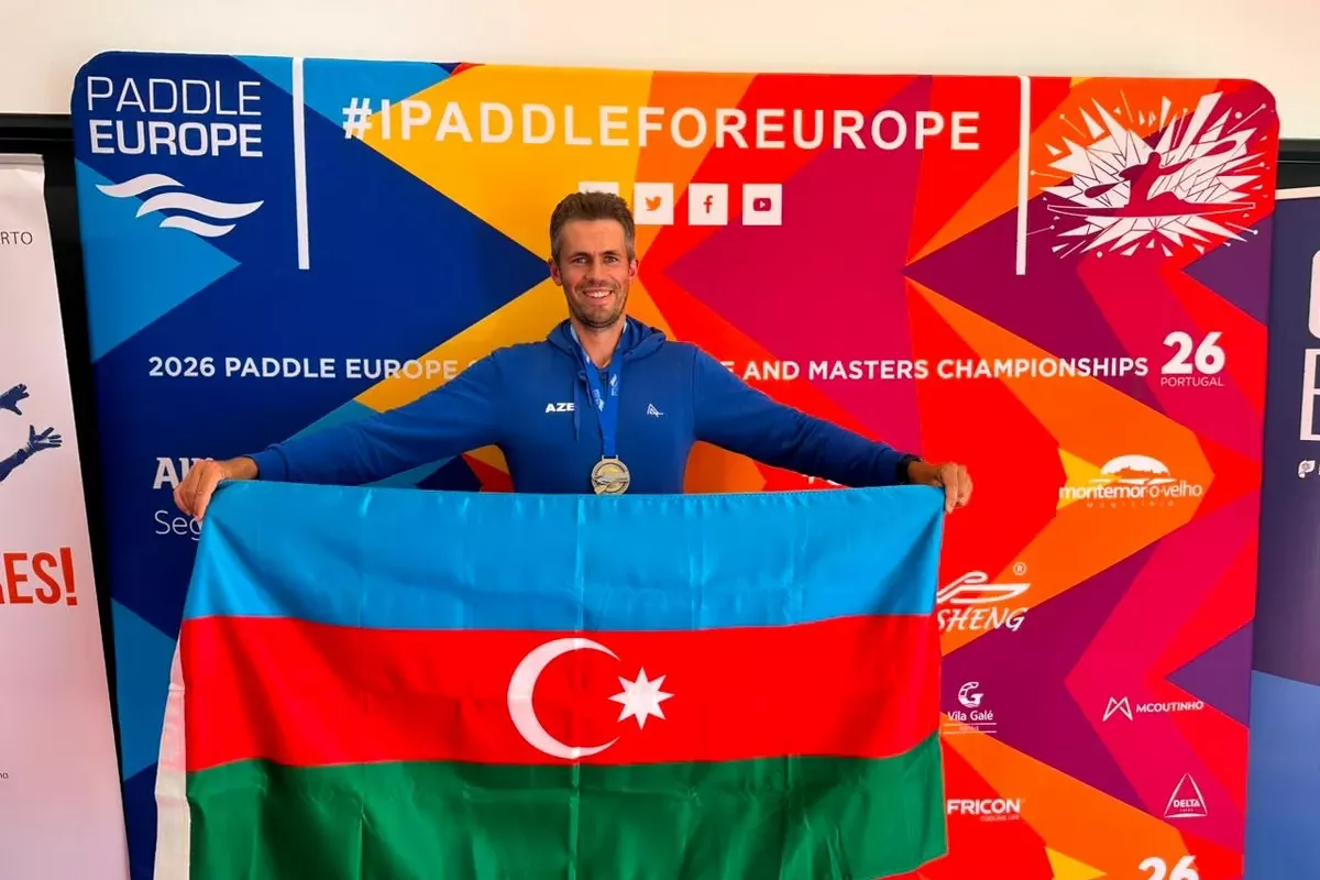 Azerbaijani Athlete Secures European Canoeing Title