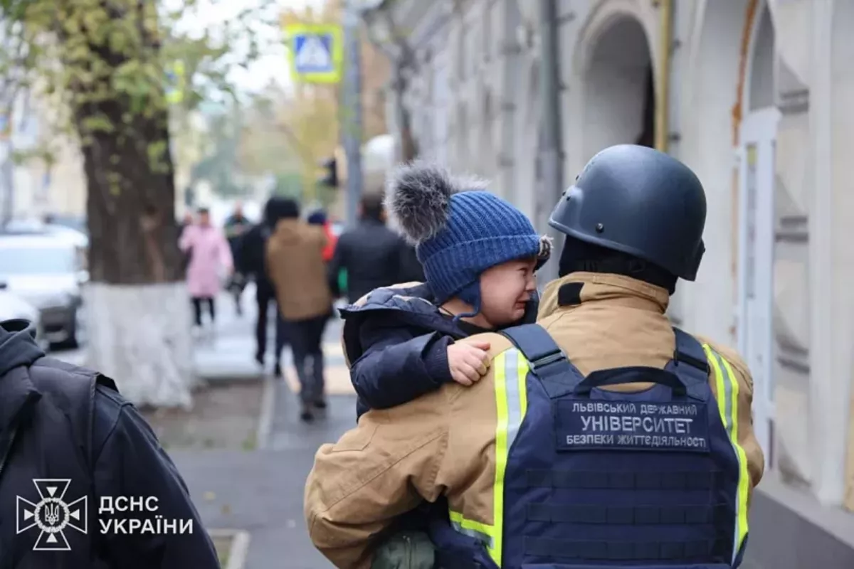 Russian Drone Strike Hits Kindergarten in Ukraine's Kharkiv, Killing One and Injuring Children