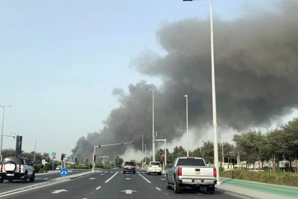 Falling Drone Fragments Injure Six in Abu Dhabi