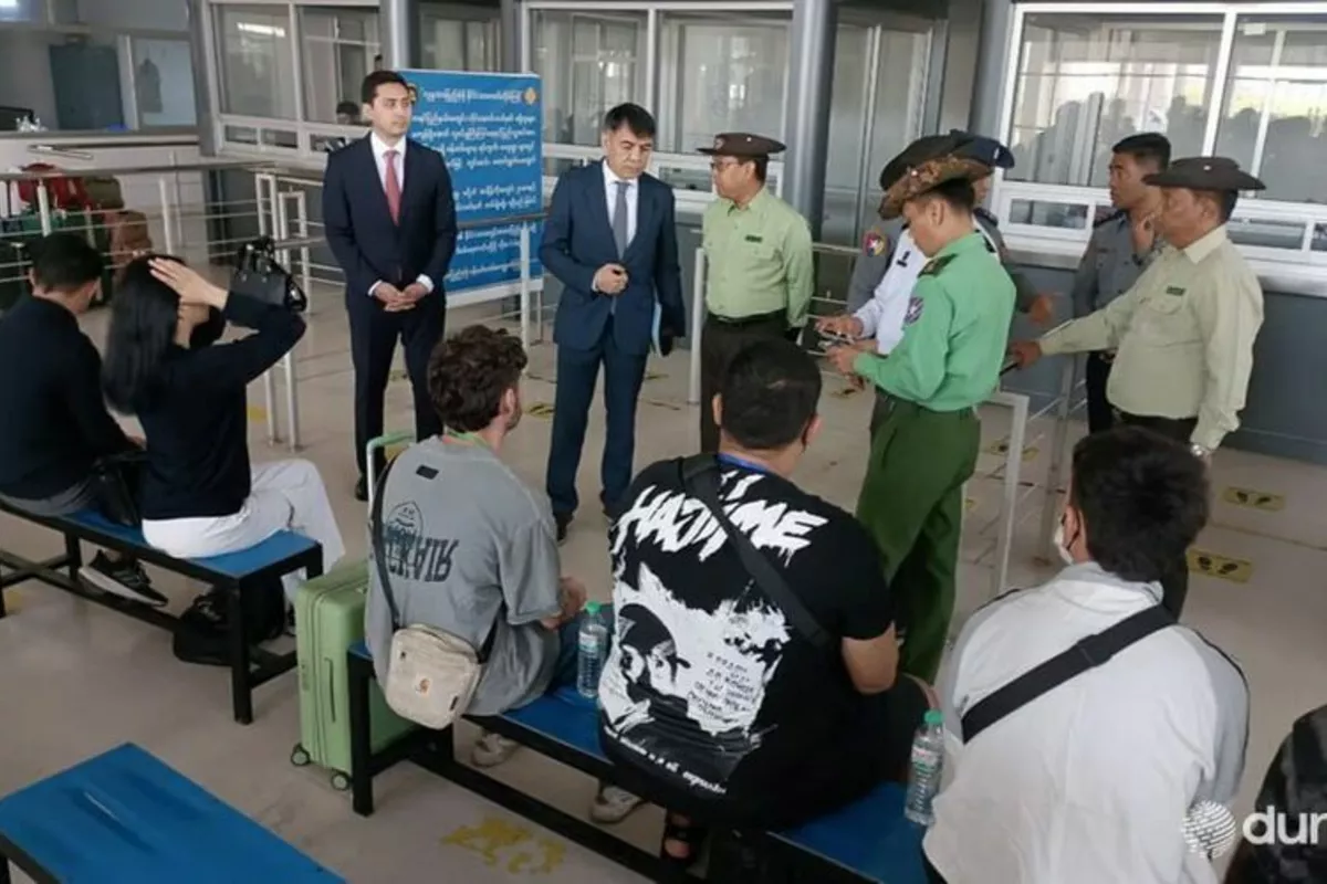 Diplomatic Efforts Free Central Asians from Myanmar Traffickers