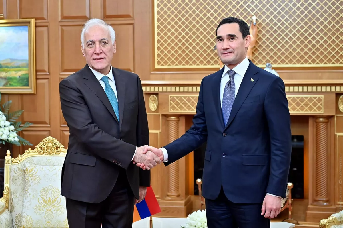 Armenia, Turkmenistan Discuss Cooperation Expansion