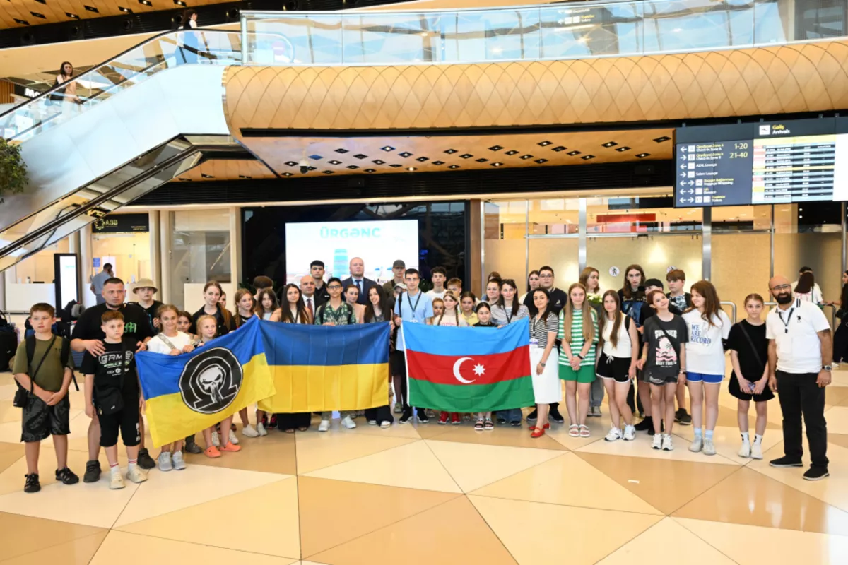 Azerbaijan Welcomes 30 More Children from Ukraine for Rehabilitation Program