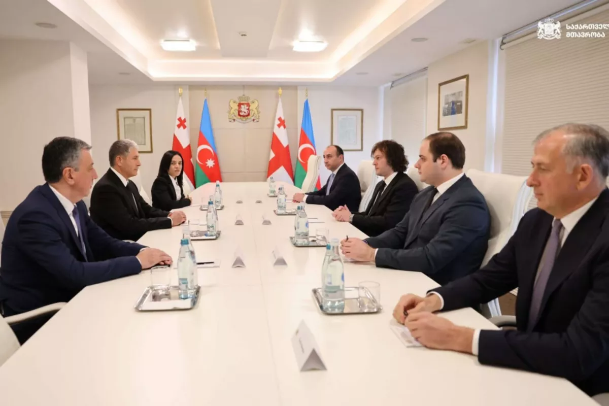 Georgian PM Holds Meeting with Azerbaijani Interior Minister