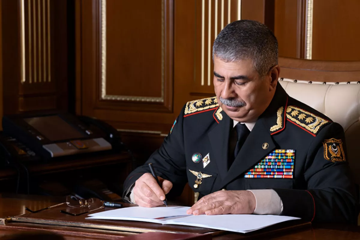 Azerbaijani Defense Minister Condoles Libya Over Plane Crash