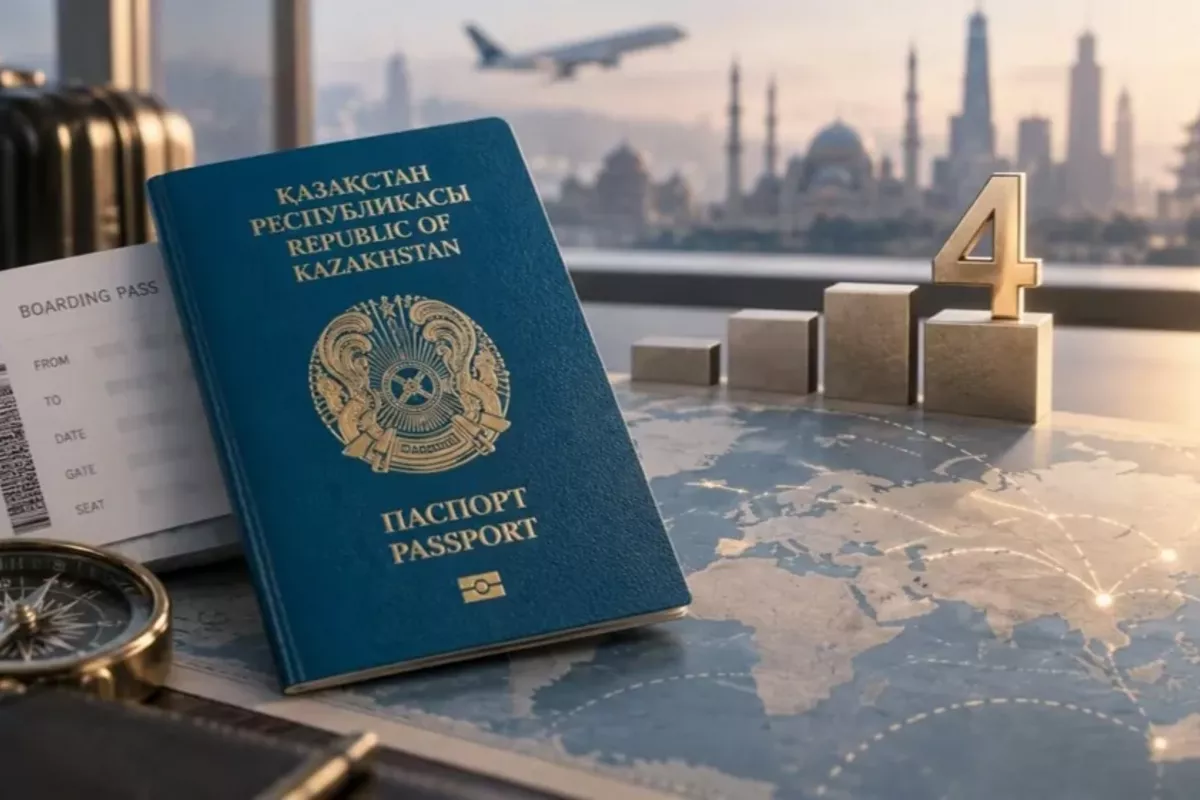 Kazakhstan Ranks Fourth Among SCO Countries for Passport Mobility