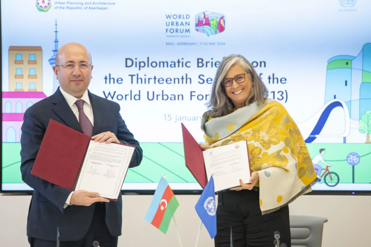 Azerbaijan, UN-Habitat Advance Preparations for WUF13