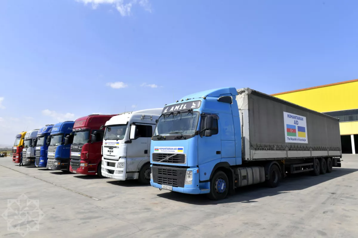 Azerbaijan Sends New Batch of Humanitarian Aid to Ukraine