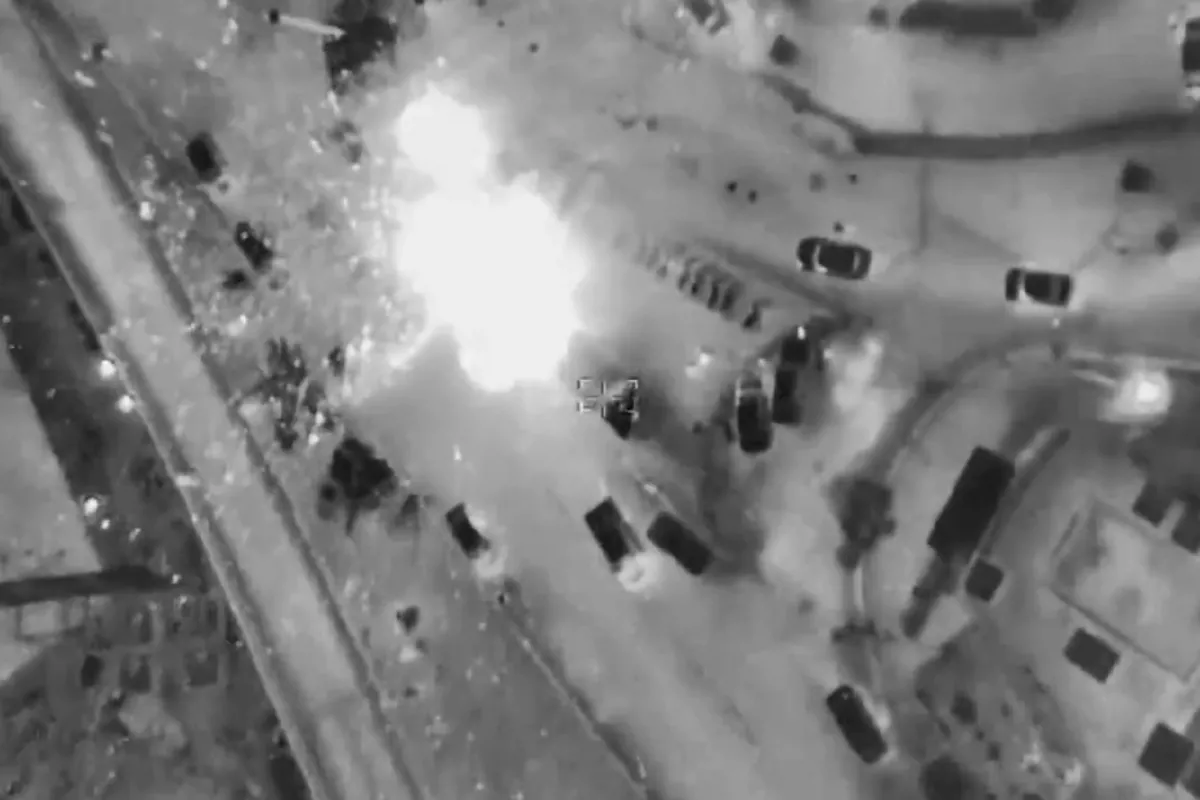 WATCH: Moment Israel Strikes Basij Checkpoints in Tehran