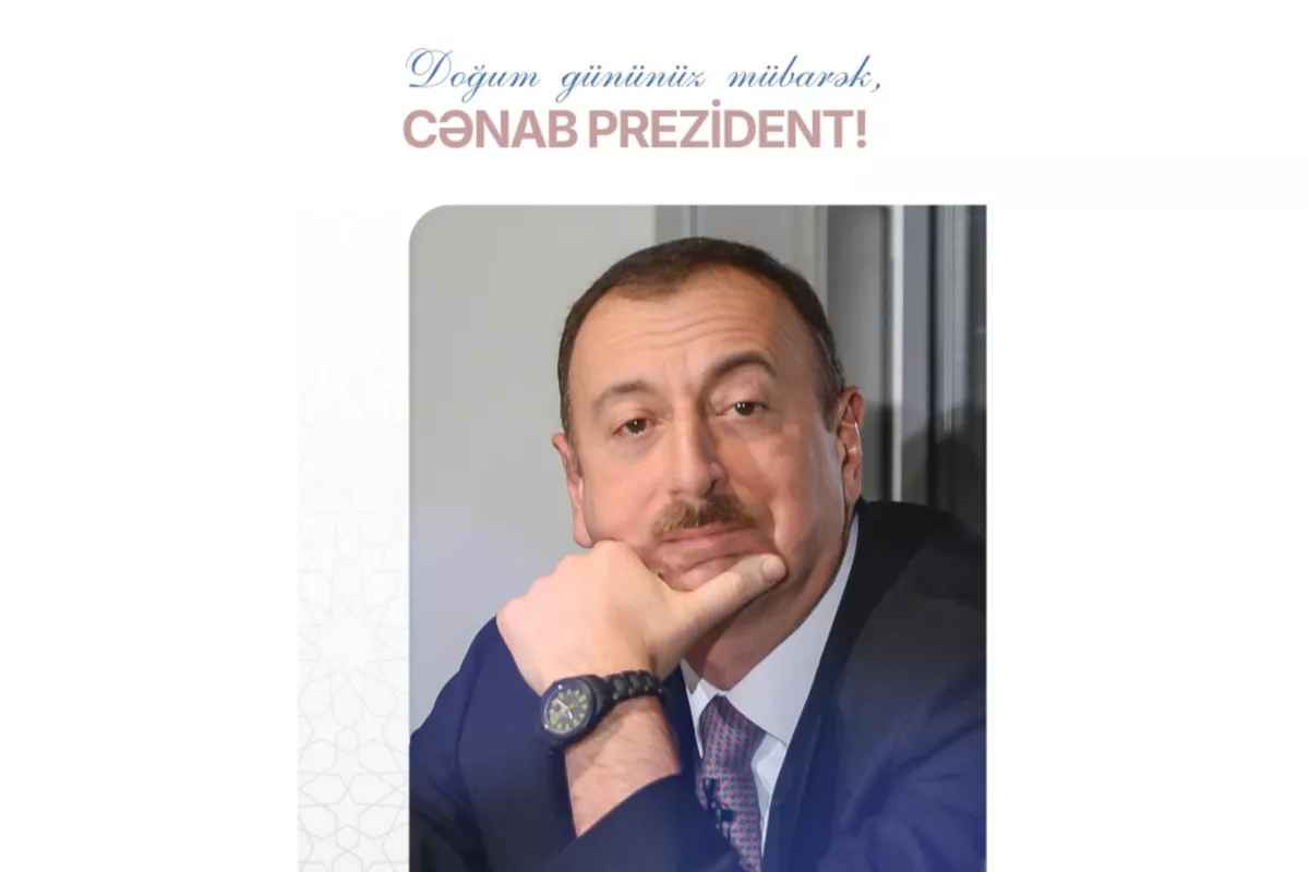 Mehriban Aliyeva Shares Post Celebrating President Ilham Aliyev's Birthday