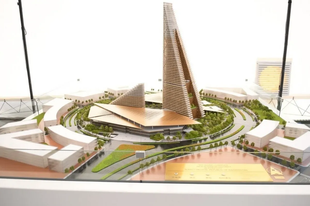 Kazakhstan Begins Construction of Alatau’s First Skyscraper