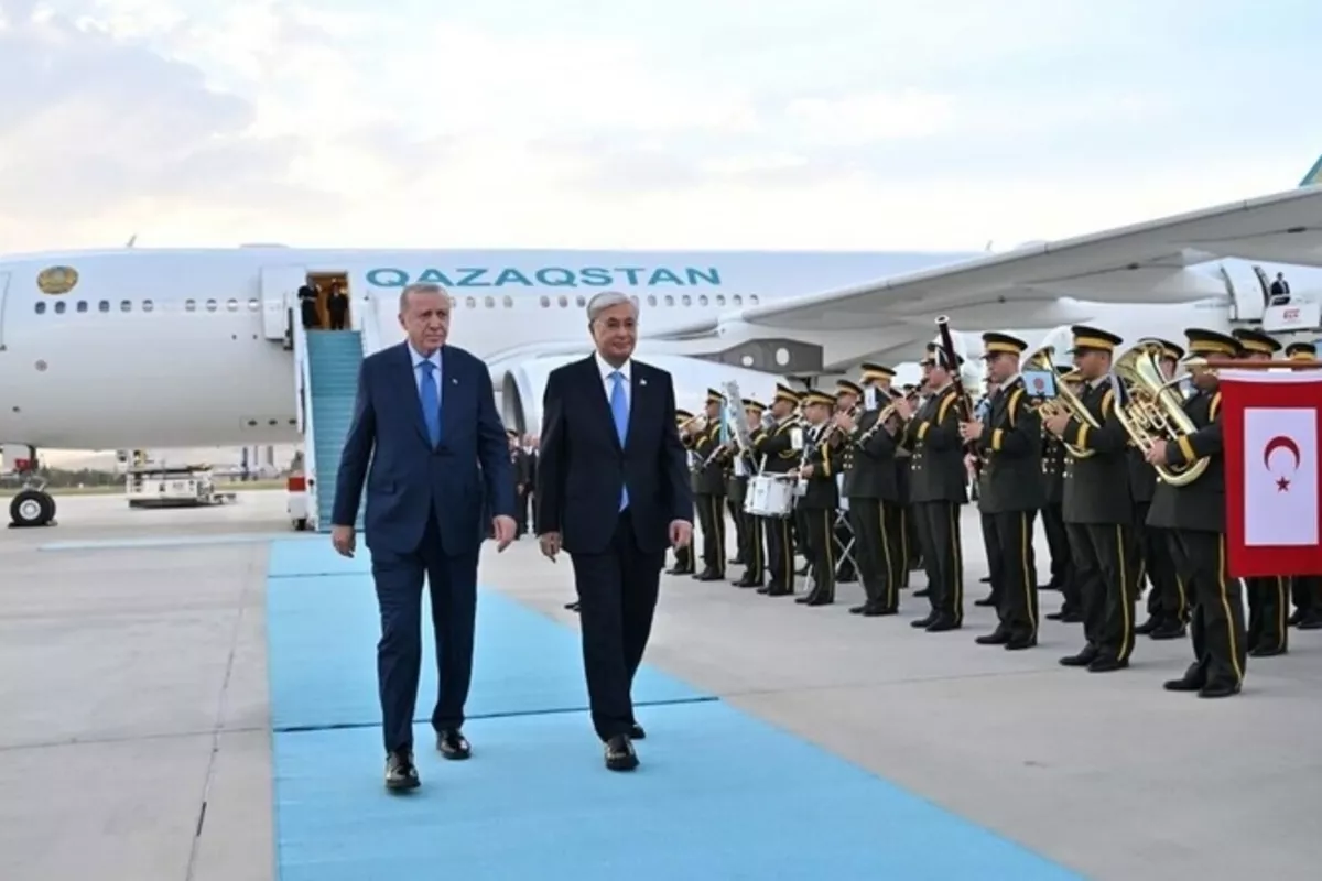 Kazakhstan's President Arrives on Official Visit to Türkiye
