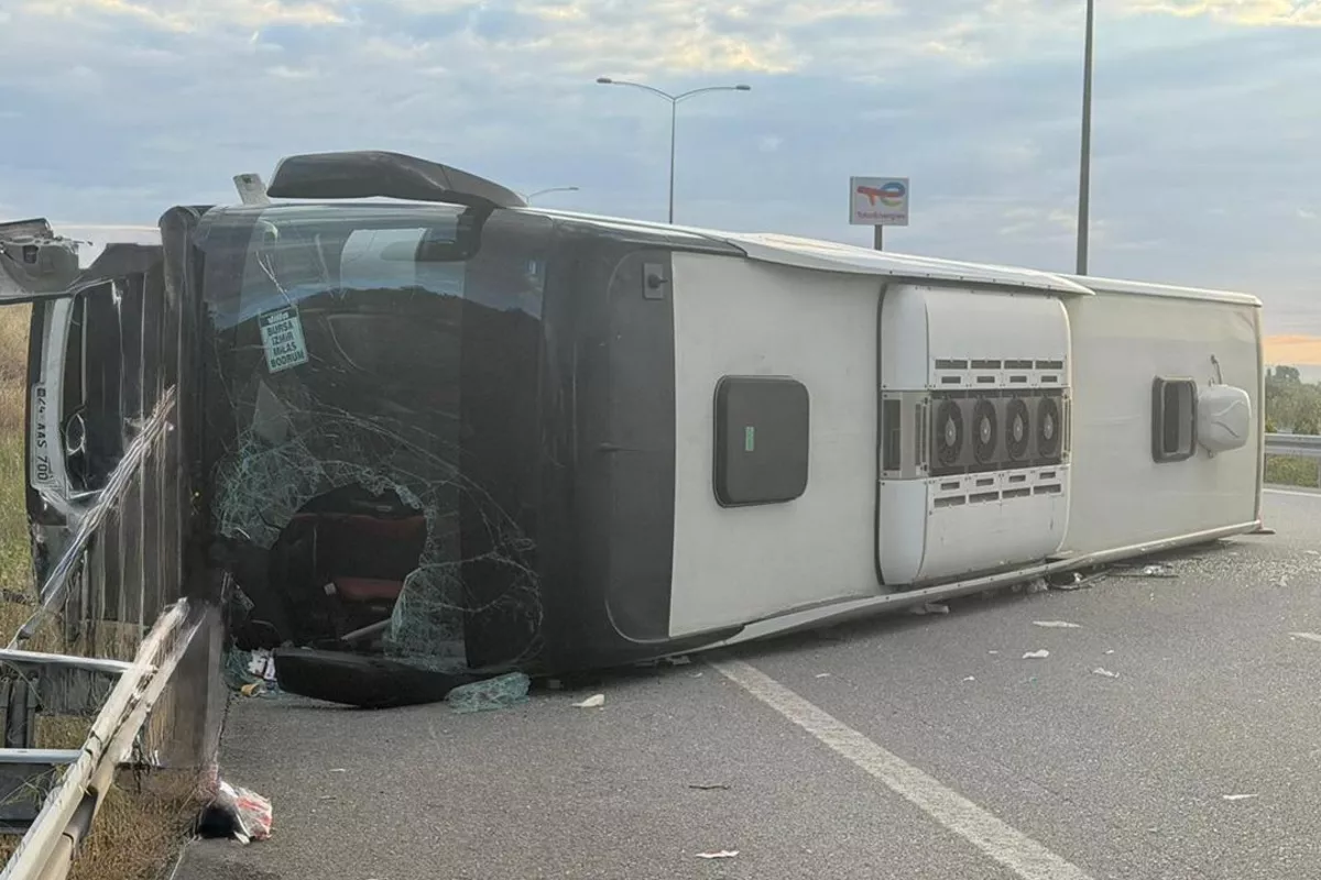 Bus Crash in Türkiye: Highway Accident Leaves Dozens Injured - VIDEO