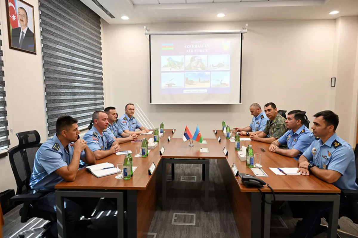 Azerbaijani and Serbian Air Forces Hold Specialist Meeting
