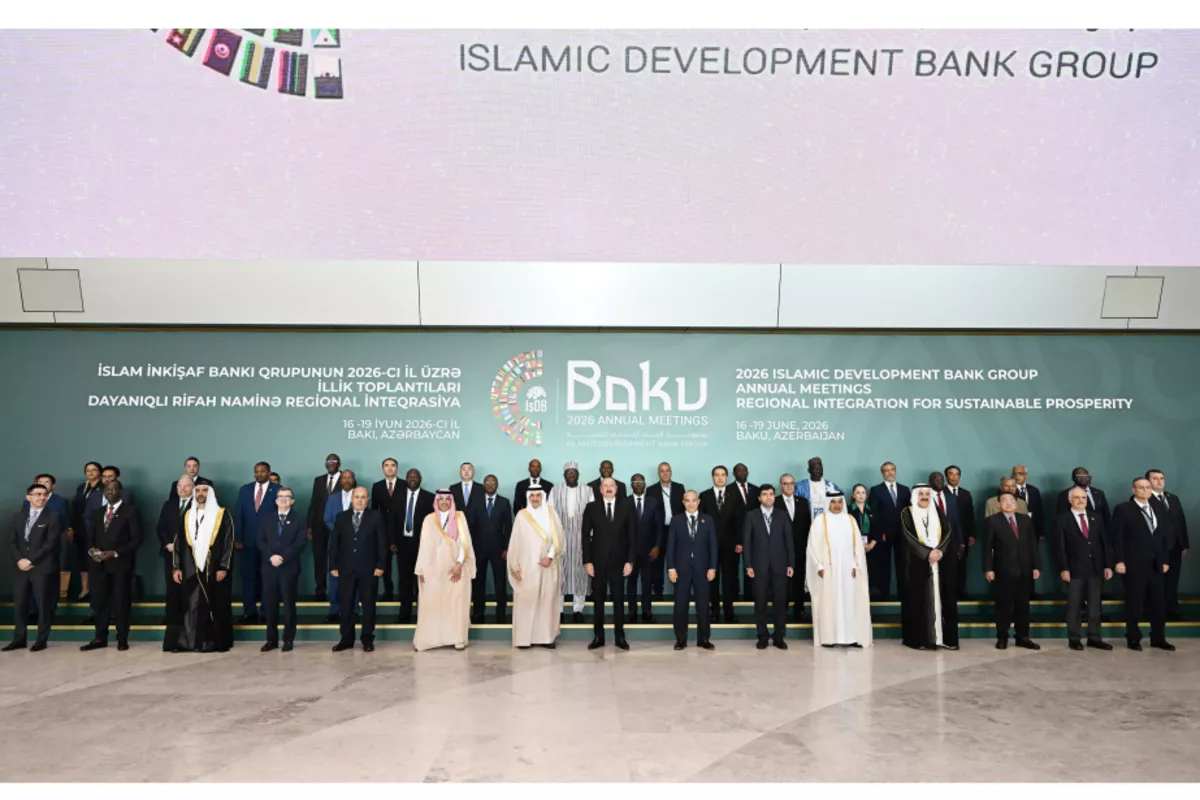 Azerbaijani President Attends Opening of Islamic Development Bank Group Meetings in Baku - VIDEO