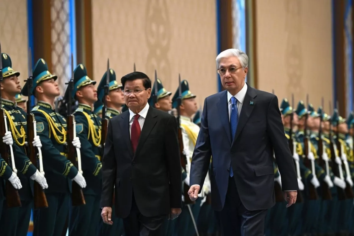 Laotian President Arrives in Kazakhstan for Official Visit