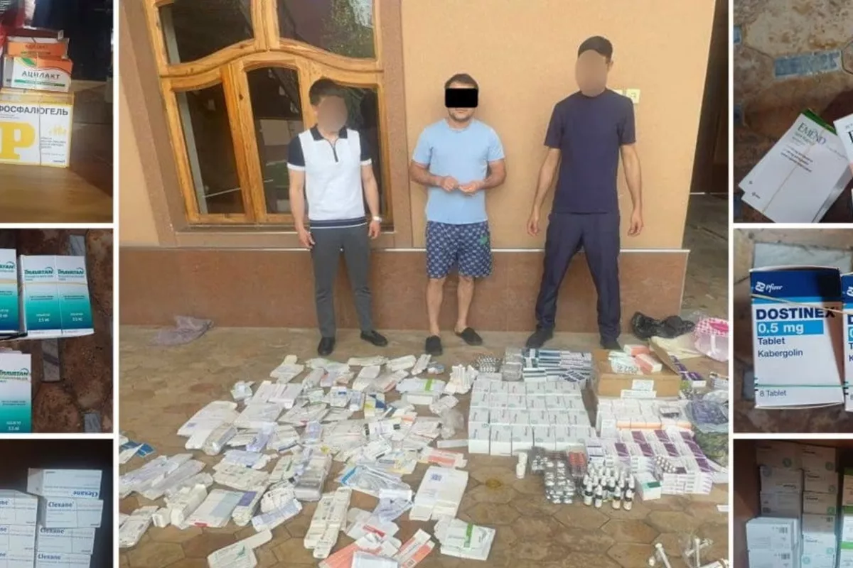 Uzbek Authorities Bust Illegal Pharma Network in Tashkent raid