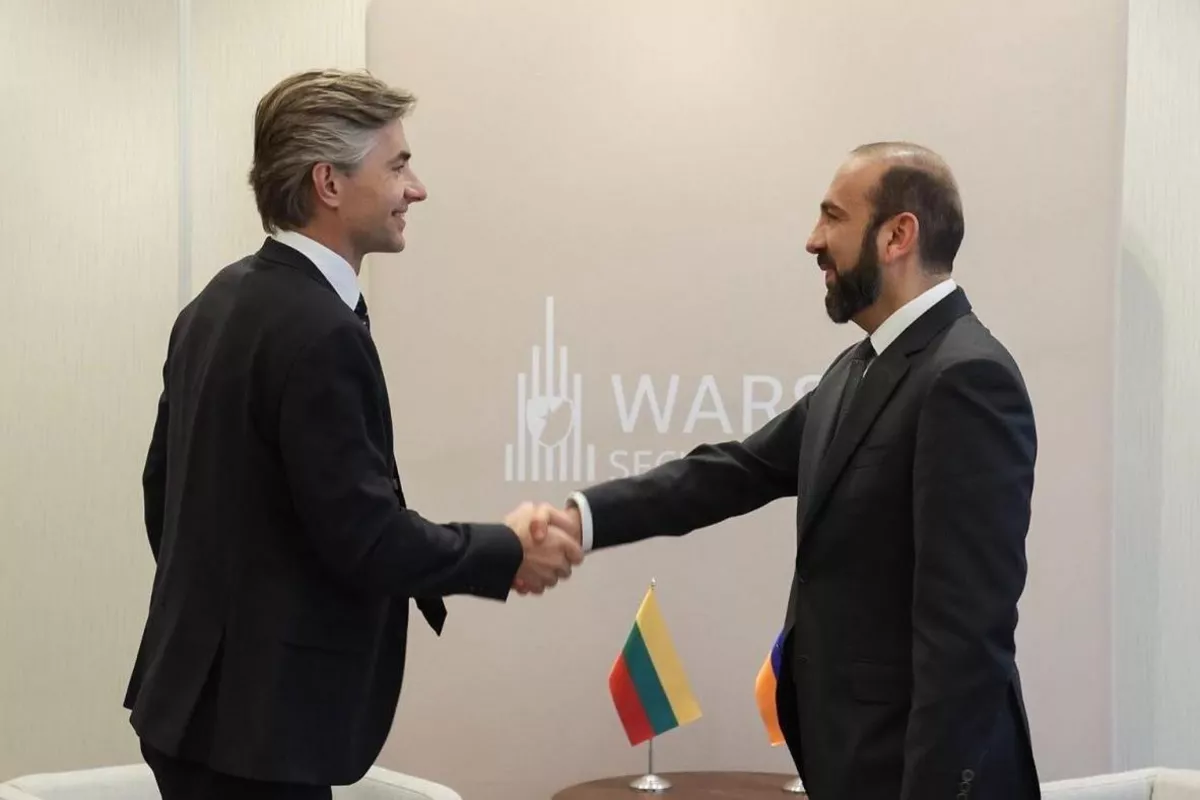 Lithuanian FM Welcomes Armenian-Azerbaijani Peace Agreements