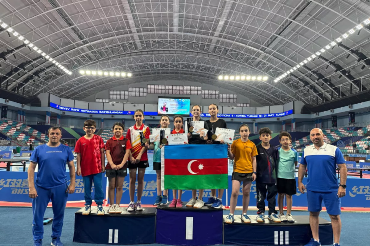 Azerbaijan Shines in Uzbekistan, Wins Seven Table Tennis Medals