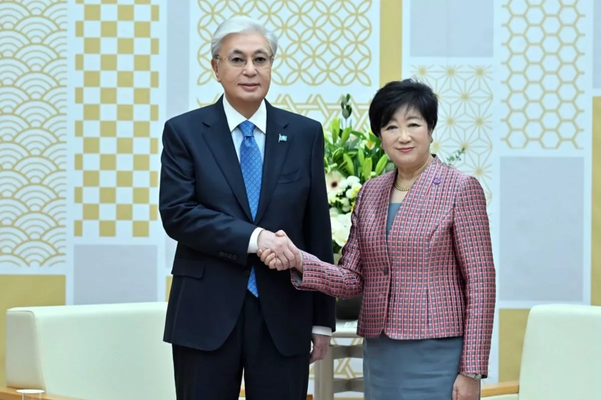 Kazakh Leader, Tokyo Governor Discuss Smart Cities and AI