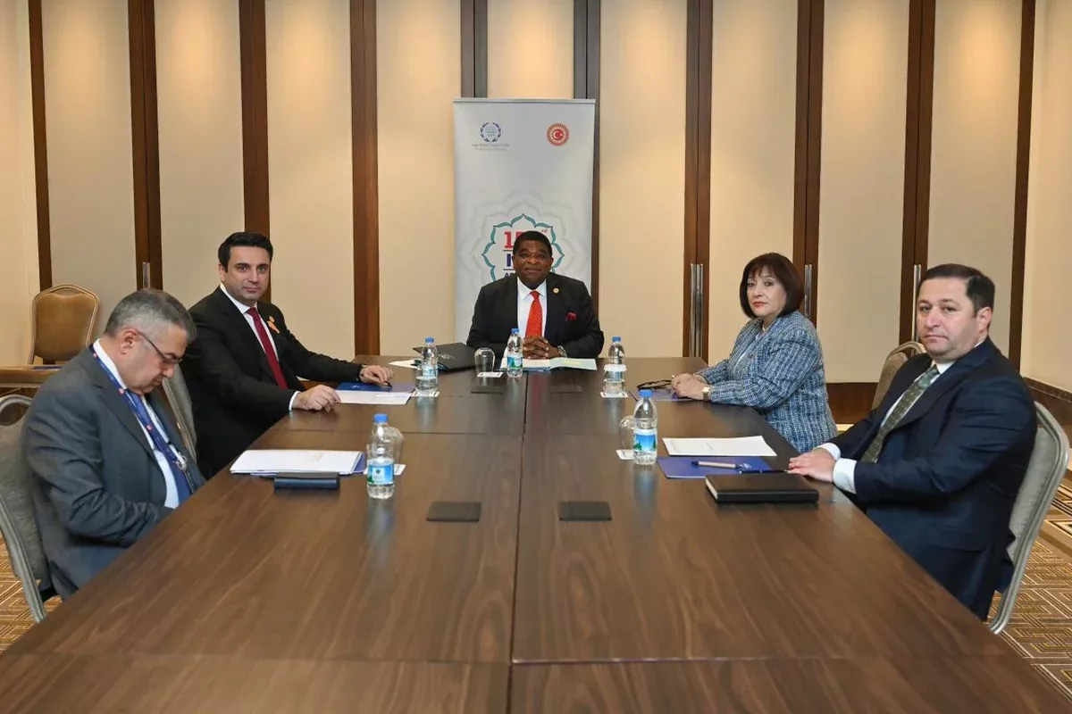 Armenian and Azerbaijani Parliamentary Speakers Agree to Keep Dialogue Open