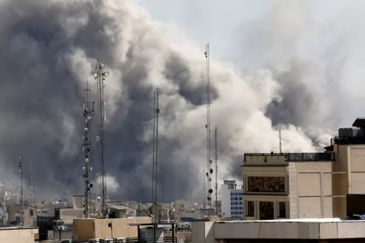 BREAKING: Massive Explosion Rocks Tehran as Iran-Israel Tensions Soar