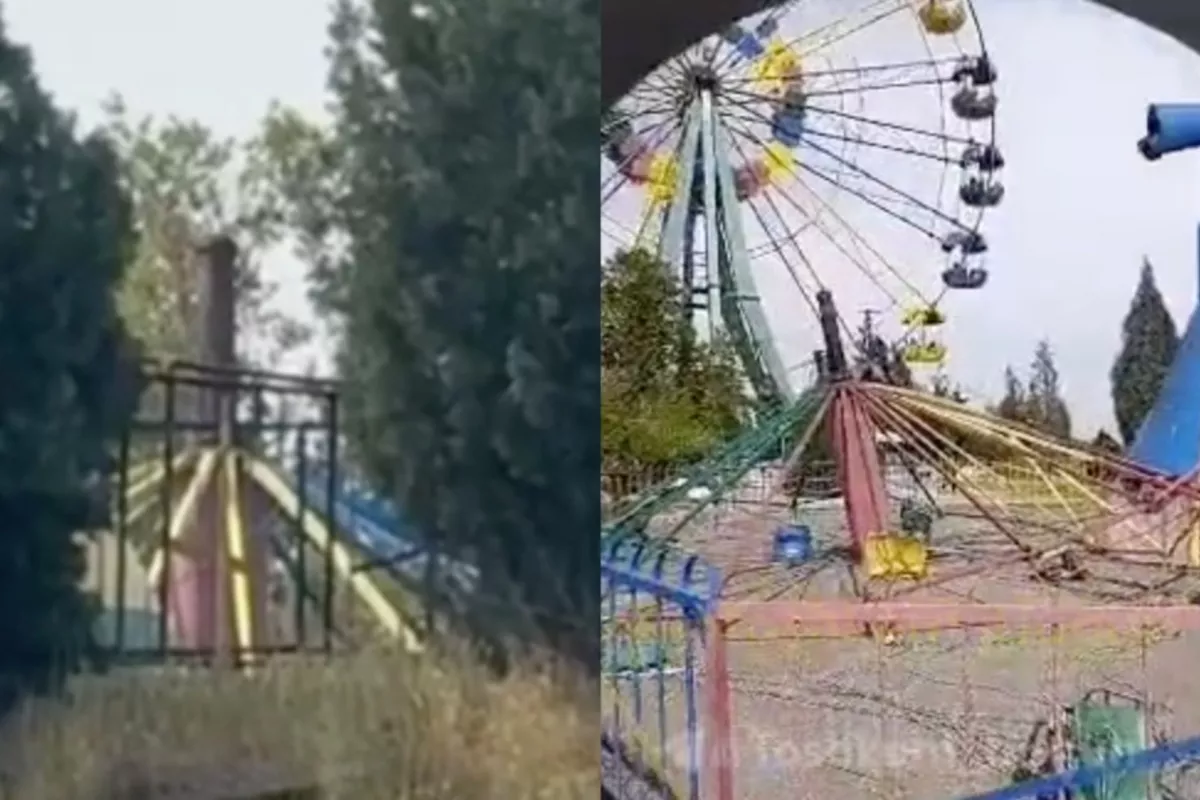 Amusement Ride Collapse in Uzbekistan Leaves People Injured