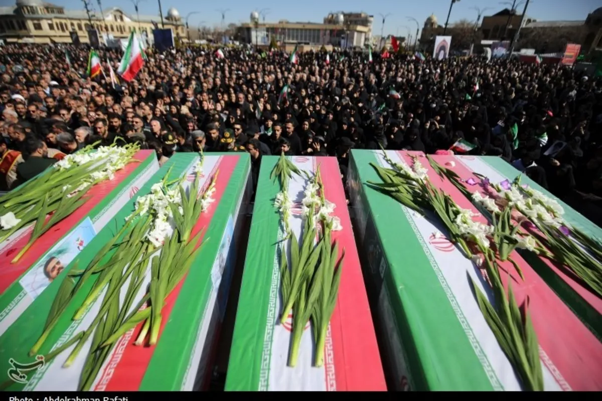 Iran Holds Joint Funeral for Larijani and Basij Chief Soleimani