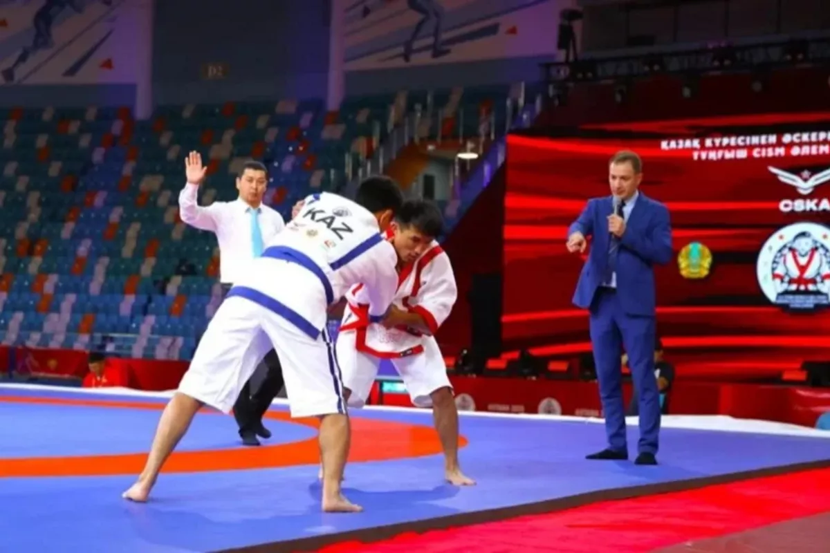 Kazakhstan Launches Inaugural Military Kazakh Wrestling Challenge in Astana