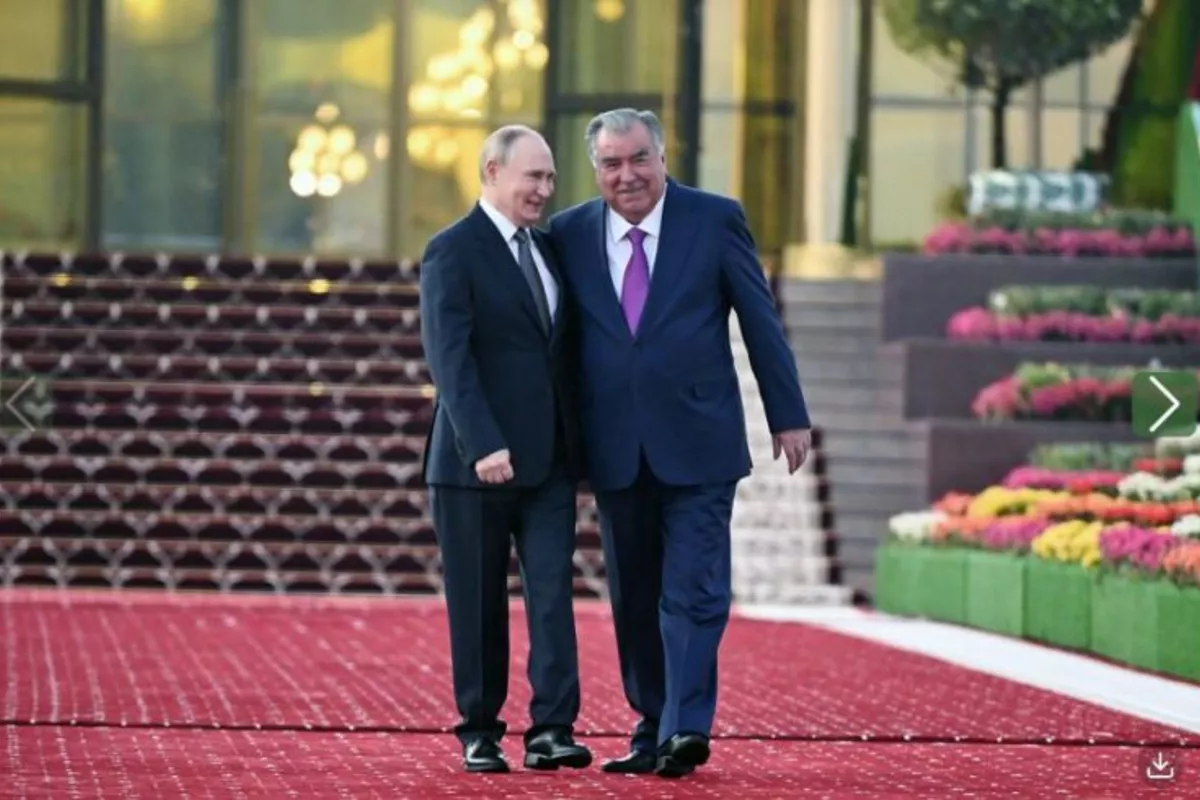 Russian Leader Leaves Dushanbe After Signing Key Agreements with Tajikistan