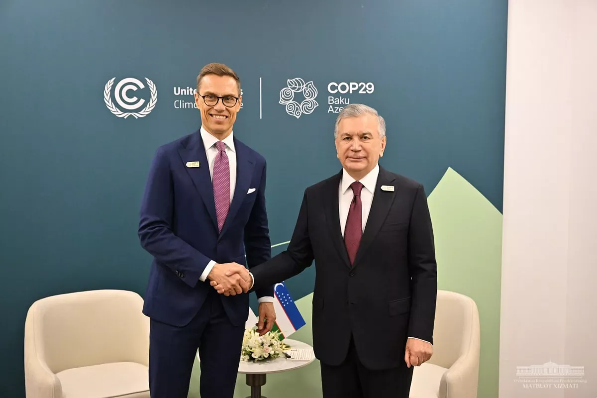 Finnish President Expected to Visit Uzbekistan