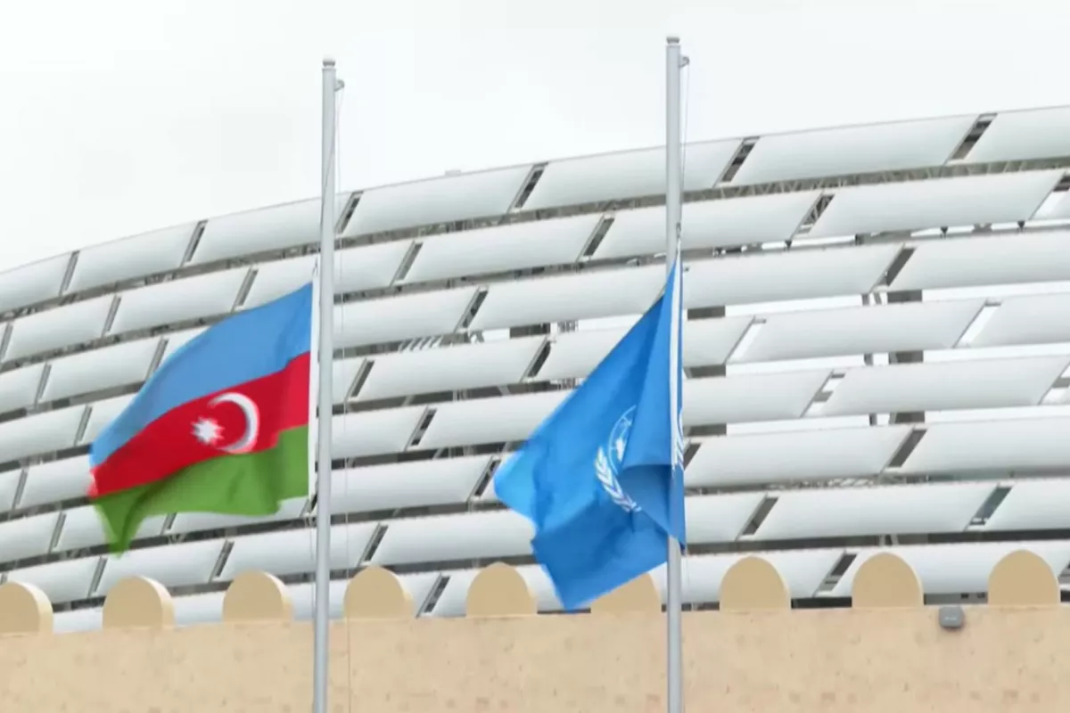 Global Urban Forum Opens With Flag Ceremony Honoring Azerbaijan and UN