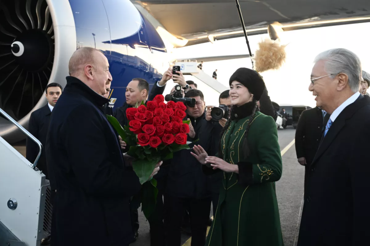 Azerbaijani President Begins Official State Visit to Kazakhstan