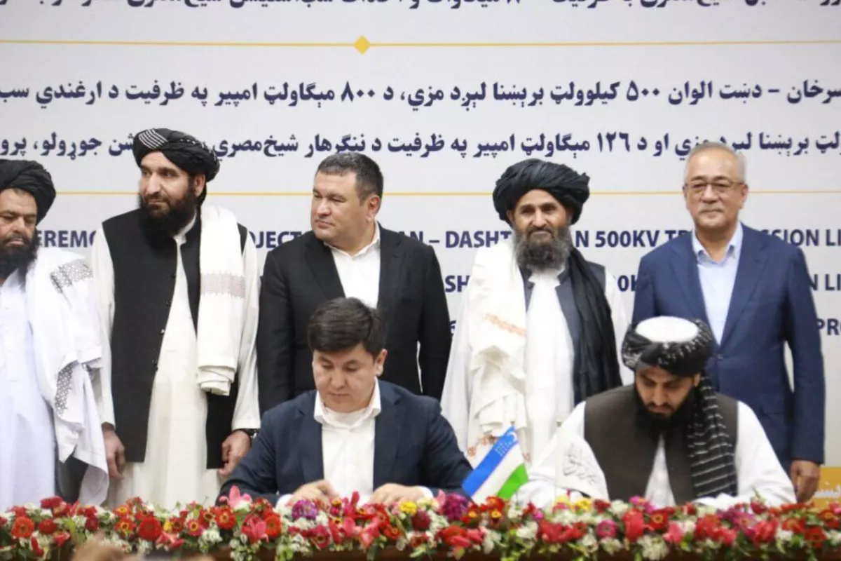 Taliban Sign $243M Power Project Deal With Uzbekistan