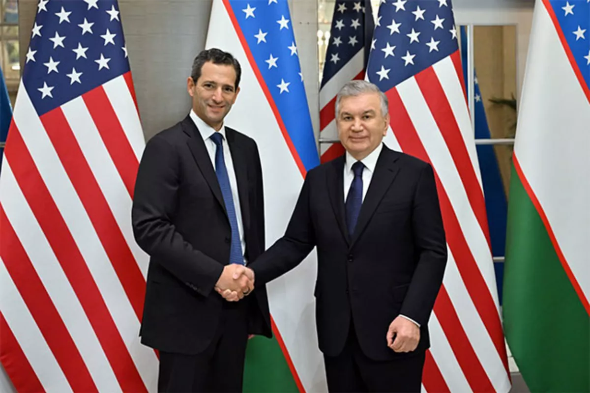 Uzbek President Meets with Oppenheimer CEO to Boost Private Sector and Eurobond Efforts