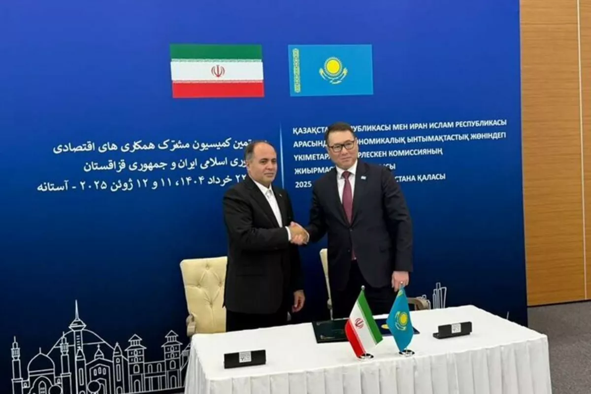 Astana Hosts 20th Session of Iran-Kazakhstan Joint Economic Commission