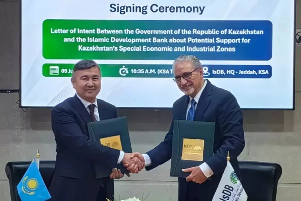 Kazakhstan Secures $1.1 Billion Investment from Islamic Development Bank