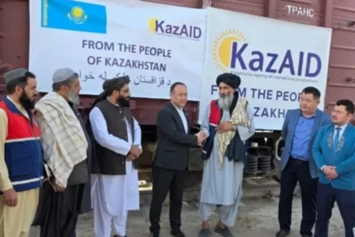 Kazakhstan Delivers Major Humanitarian Aid Shipment to Afghanistan