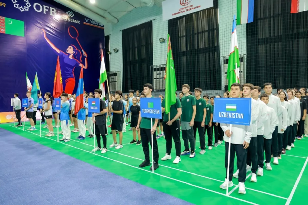 Tajik Athletes Win Bronze at Central Asian Badminton Championship