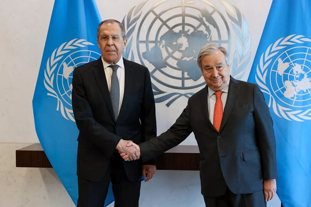 Lavrov to Meet with UN Chief Guterres in New York