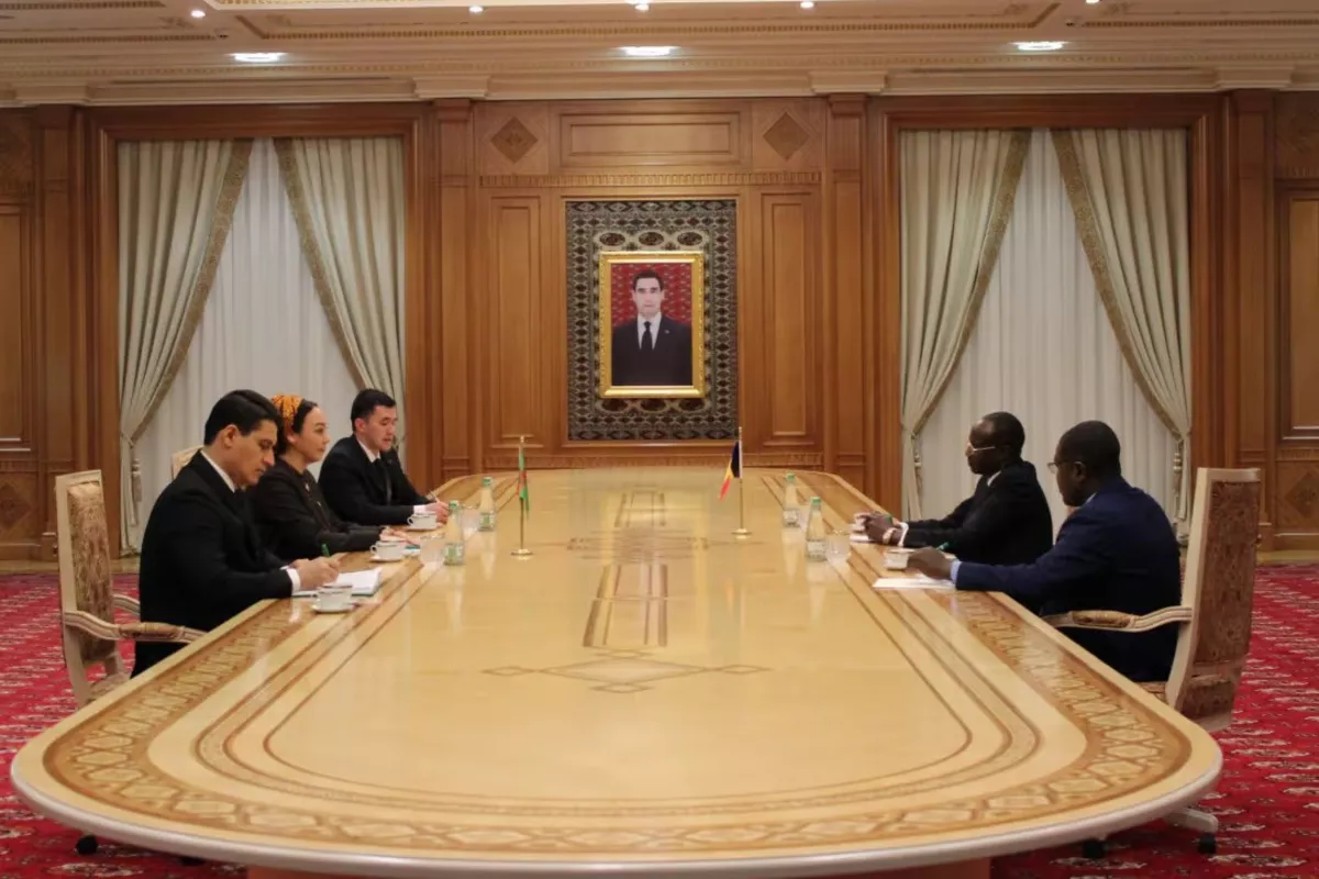 Turkmen Parliament Speaker Accepts Chad Envoy’s Credentials