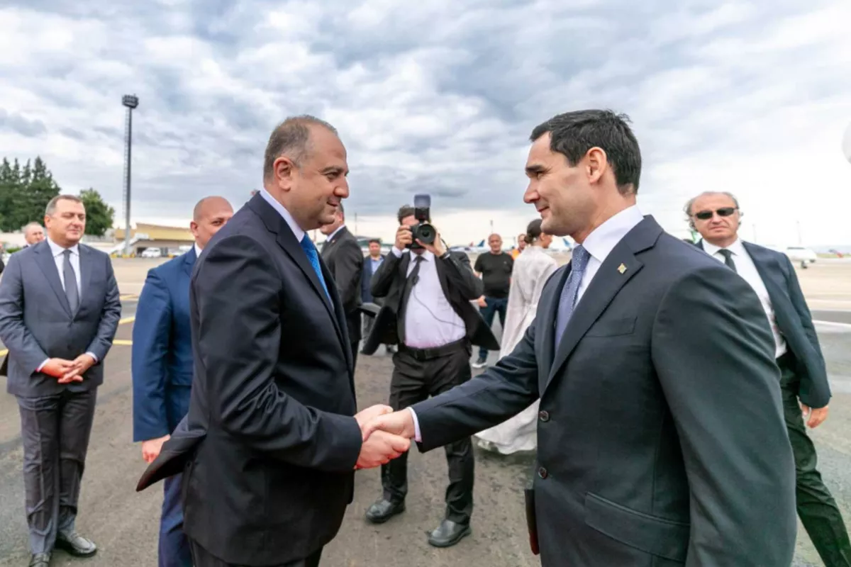 Turkmen President Begins Official Visit to Georgia With High-Level Talks