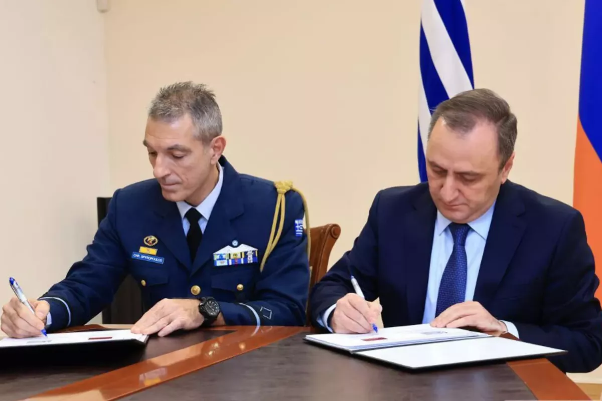 Armenia and Greece Sign Defense Cooperation Program for 2026