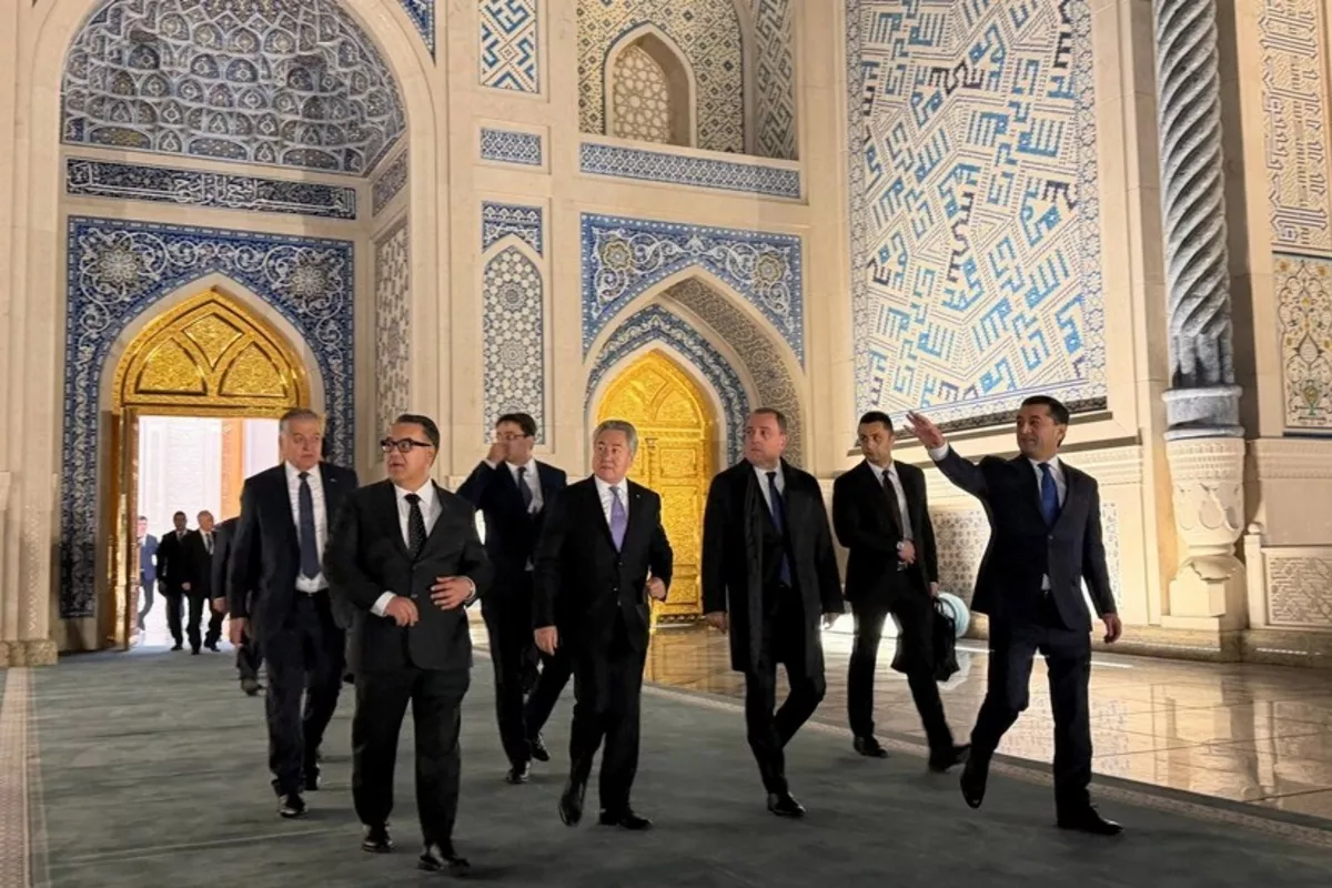 FMs of Central Asian Countries, Azerbaijan Visit Center of Islamic Civilization in Tashkent