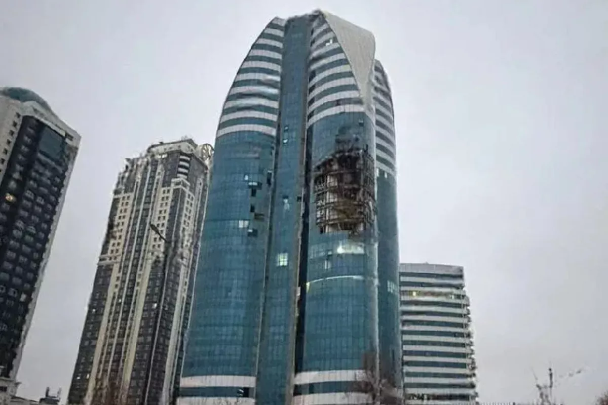 Aircraft Collides With Skyscraper in Russia's Grozny