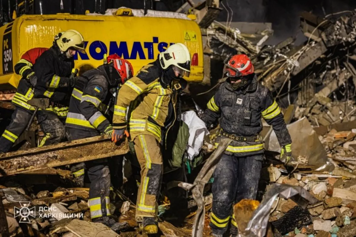 Russian Missile Strike in Ukraine's Kharkiv Leaves Two Dead