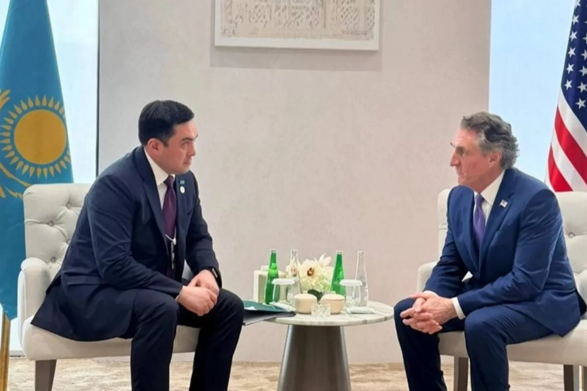 Kazakhstan, US Strengthen Strategic Energy Partnership at ADIPEC 2025